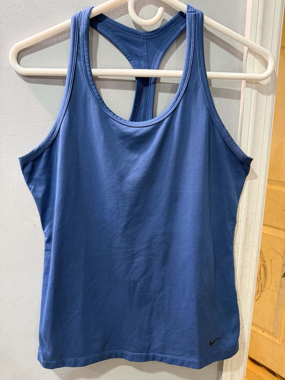 Nike Dri-FIT Women's Blue Racerback Athletic Tank Top Size M